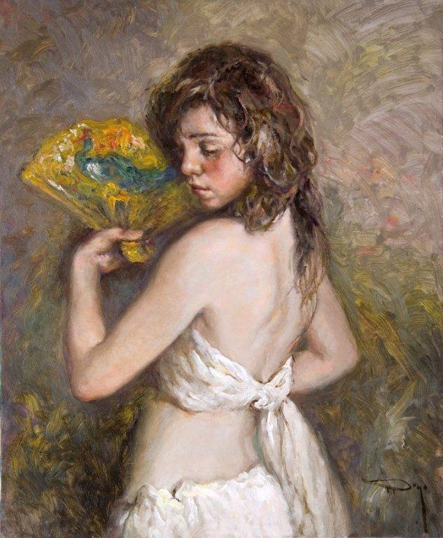 "Abanico Dorado" - 29" x 24"